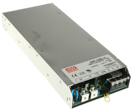 RS Pro - RSP-1000-12 - RS Pro 720W  ǶʽģʽԴ SMPS RSP-1000-12, 127  370 V dc, 90  264 V ac, 12V dc, 60A, 83%Ч, շװ		