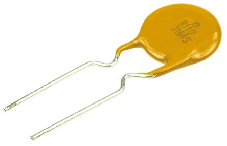 Bourns - MF-R110 - Bourns 1.1A  ߵ PCB ̶ɸλ۶ MF-R110, 0.7W, 30V, 8.9 x 3 x 14mm		