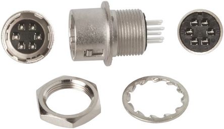 Hirose - HR10G-7R-6PB(73) - Hirose HR10 ϵ 6· 尲װ ֱ   HR10G-7R-6PB(73), , ʽӺ		