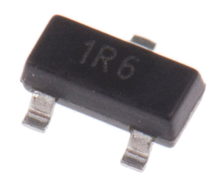 DiodesZetex - DRDC3105F-7 - DiodesZetex DRDC3105F-7 MOSFET , 500mA, 3 SOT-23װ		