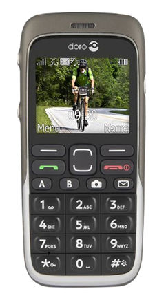 Doro - 520X - Doro PhoneEasy 520x ɫ 39 x 31mmĻ ֻ 520X, DoroExperience ҵϵͳ		