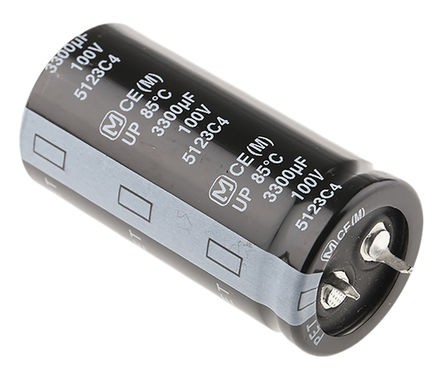 Panasonic - ECEC2AP332CJ - Panasonic HA ҧʽ ϵ 100 V 3300F ͨ  ECEC2AP332CJ, 20%ݲ, +85C		