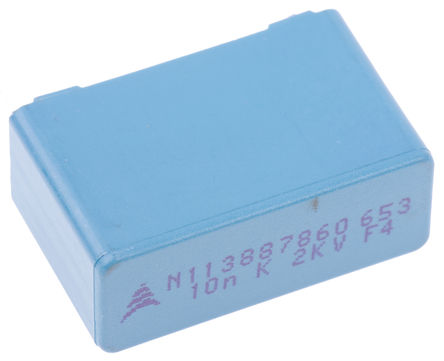 EPCOS - B32653A2103K - EPCOS B32653 ϵ 10nF ۱ϩ (PP) B32653A2103K, 10%, 2 kV ֱ/700 V , ͨ		