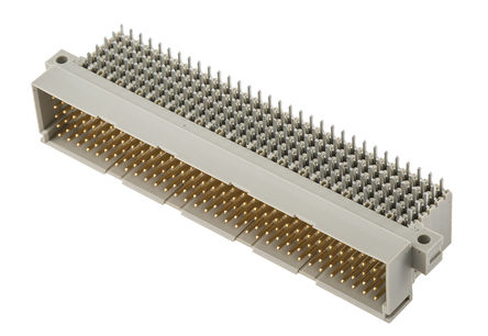 ERNI - 384299 - ERNI ERNIPRESS ϵ 5  160 · 2.54mm ھ ֱ DIN 41612 ͷ 384299, E160 C1C2ȼ, Ӷ˽, 2A		