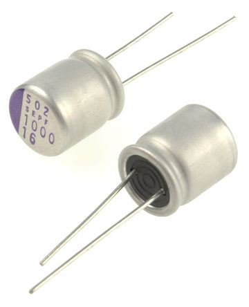 Panasonic - 16SEPF1000M - Panasonic OS-CON ϵ 16 V ֱ 1000F ͨ ۺ ۺ 16SEPF1000M, 20%ݲ, 12m(ֵ), +105C, F13װ		