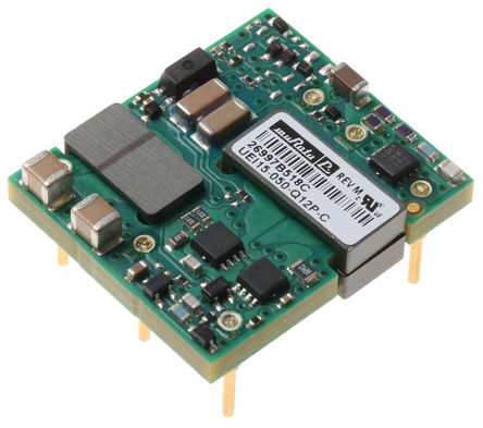 Murata Power Solutions - UEI15-050-Q12P-C - Murata Power Solutions UEI15 ϵ 15W ʽֱ-ֱת UEI15-050-Q12P-C, 9  36 V ֱ, 5V dc, 3A, 2kV dcѹ		