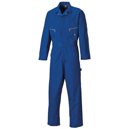 Dickies - WD4879 RB Med 40-42R - Dickies WD4879 RB Med 40-42R 42in 蓝色 男性 棉，PET，PTFE 连体工作服		