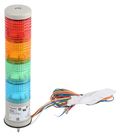 Schneider Electric - XVC 4B4K - LED ű, 4 Ԫ, ɫ/ɫ/ɫ/ɫ, 24 V /ֱ Harmony XVC		