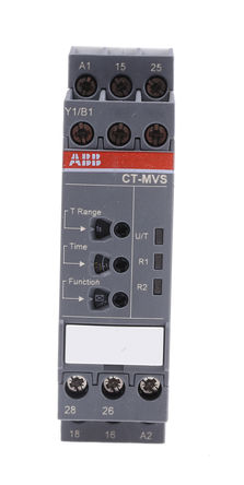 ABB - 1SVR730020R3300 - ABB ๦ ʱ̵ 1SVR730020R3300, 0.05   300 Сʱ, ˫˫, 2, SPDT, 24  240 V 24  48 V ֱ		