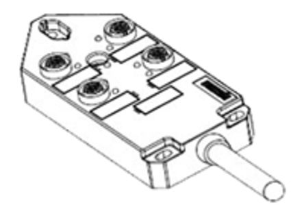 Brad - 120114-0042 - Brad 4˿  1201140042, 5m, M12 		