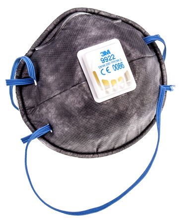 3M - 9922 - 3M 9922 ɫ ģ FFP2  һԿ, Ǽпɵ		
