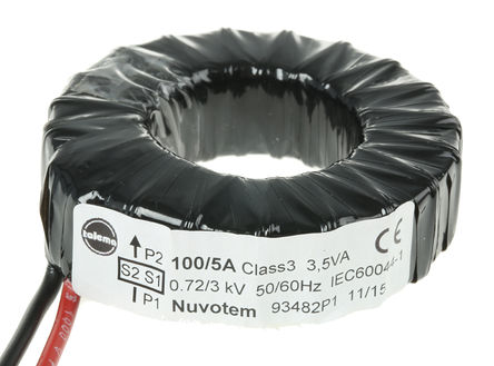 Nuvotem Talema - 93482 P1 - Nuvotem Talema 100A   CT 93482 P1, 100/5		