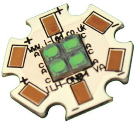 Intelligent LED Solutions - ILH-ON04-TRGR-SC201 - ILS OSLON4 PowerStar ϵ 4 ɫ Բ LED  ILH-ON04-TRGR-SC201, 448 lm		