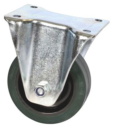 Guitel - 373061 - Fixed Castor, 160mm, 400daN, Resilex P		