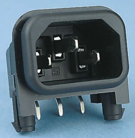 Schurter - GSP2.9213.13 - Schurter 尲װ C14 ֱ IEC ͷ GSP2.9213.13 Ƕʽ, 10A, 250 V		