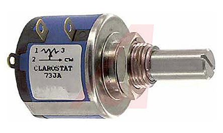 Honeywell - 73JA1K - Honeywell 73 ϵ 10 ת 1k 5%  ܵλ 73JA1K, 2W, 6.35 mm ֱ, 尲װ		