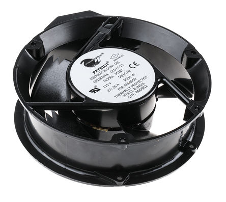 COMAIR ROTRON - PT2B3 19028254A - COMAIR ROTRON Patriot ϵ 31W 115 V   PT2B3 19028254A, 400m3/h, 3400rpm, 171.4 (Dia.) x 50mm		