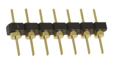 Samtec - BBL-107-G-E - Samtec BBL ϵ 7· 2.54mmھ (1) ֱ Ź BBL-107-G-E, Ӷ˽, 1A, ͨ		