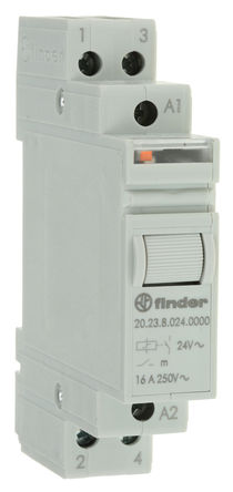 Finder - 20.23.8.024.0000 - Finder 20.23.8.024.0000 ˫ DIN  ̵, 16 A, 24V ac		