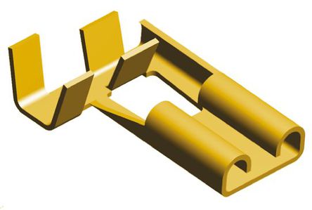 TE Connectivity - 180464-1 - TE Connectivity FASTON .250 ϵ ǾԵ ѹӶ 180464-1, 6.35 x 0.81mm		