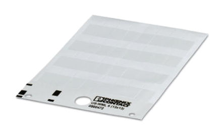 Phoenix Contact - 0800474 - Phoenix Contact 4װ ɫ ճ̶ ±ʶ 0800474, 25.4mm, 25.4 mm		