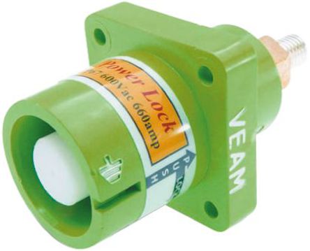 ITT Cannon - NPS-E-GN-T6 - ITT Cannon Veam Powerlock ϵ ҵԴ 尲װ ͷ NPS-E-GN-T6, 660A, 1 kV 		