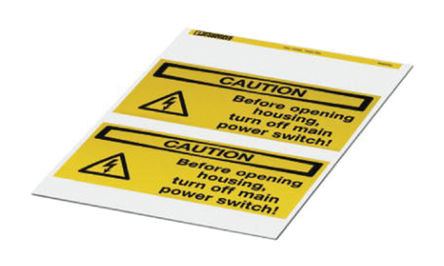 Phoenix Contact - 0830479 - Phoenix Contact 0830479 4װ Ԥӡǩ, 2mm, 105mm		