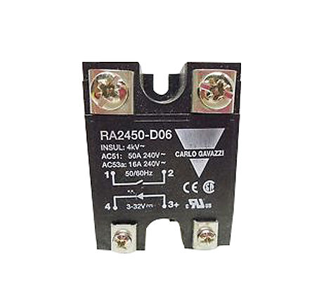 Carlo Gavazzi - RA2450-D06 - Carlo Gavazzi 50 A 尲װ ̵̬ RA2450-D06, л, 280 V 		