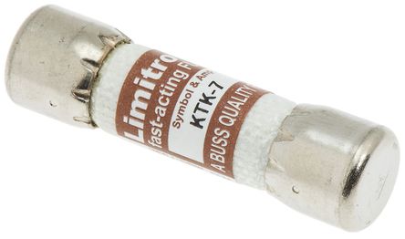 Cooper Bussmann - KTK-7 - Cooper Bussmann F۶ٶ 7A ʽ۶ KTK-7, 10.3 x 38.1mm		