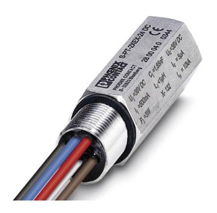 Phoenix Contact - 2800040 - Phoenix Contact 25 V 36 V ֱ 20kA ӿŵģ 2800040, ˿װװ, 28 x 79 x 28mm		
