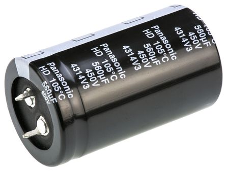 Panasonic - EETHD2W561KJ - Panasonic HD ϵ 450 V ֱ 560F ͨ  EETHD2W561KJ, 20%ݲ, +105C		