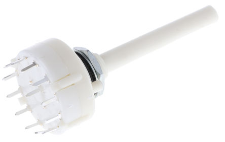 Lorlin - CKF1049 - Lorlin 12λ ת CKF1049, SP12T , IP65, 250V ac/dcѹ, 150 mA @ 250 V , 27.5 x 64.1mm		