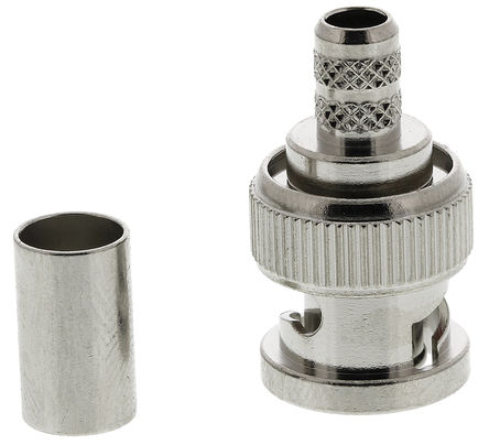 Amphenol - B1121A1-ND3G-3-75 - Amphenol 75 ֱ °װ  BNC  B1121A1-ND3G-3-75, 0  6GHz, ѹ ˽, RG59, RG59 A/B, RG62 A/B, 		