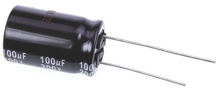 Panasonic - EEUED2D101 - Panasonic ED  ϵ 200 V ֱ 100F ͨ  EEUED2D101, 20%ݲ, +105C		