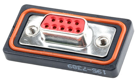 FCT - A MOLEX COMPANY - FWDR09S - FCT - A MOLEX COMPANY FWD ϵ DB9 9 · 尲װ ˮ D-Sub   FWDR09S, 5A		