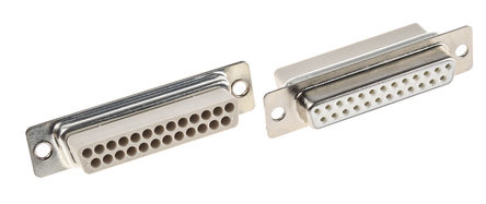 MH Connectors - DBC25SS-NW - MH Connectors MHD ϵ 25· 2.77mmھ ֱ ѹ D-Sub   DBC25SS-NW, 5A, ƽо		