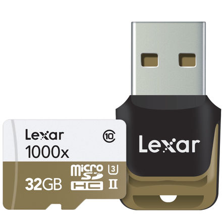 Lexar - LSDMI32GCBEU1000R - Lexar 32 GB MicroSDHC		