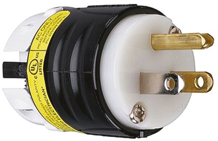 PASS & SEYMOUR - PS5266-XGCM - PASS & SEYMOUR PS5266-XGCM ɫ͸ 2P  Դͷ, 125 V  15A		