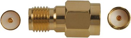 Amphenol - SMA5071A1-3GT50G-50 - Amphenol 50 ֱ Ƶ SMA5071A1-3GT50G-50, SMA ͷ  SMA , ͭͭо		