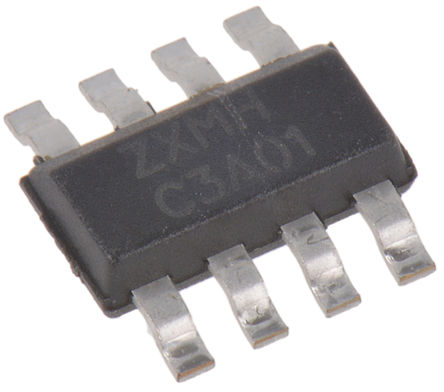DiodesZetex - ZXMHC3A01T8TA - DiodesZetex  Si N/P MOSFET ZXMHC3A01T8TA, 1.8 A3.1 A, Vds=30 V, 8 SMװ		