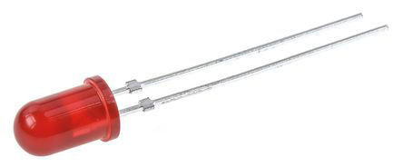 Vishay - TLUR5400 - Vishay ɫ (630 nm ) LED TLUR5400, 3 V, 20mA, 15 mcd, 30 ӽ 5mm (T-1 3/4) ͨ		