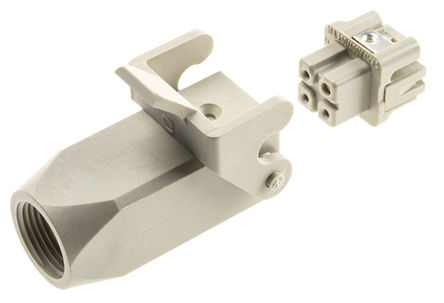 Harting - 09200030720+09200032711 - Harting Han A ϵ 3 + PE   󸺺ɵԴ׼ ׼ 09200030720+09200032711, PG11 Ƴߴ, 10A, 230  400 V 		