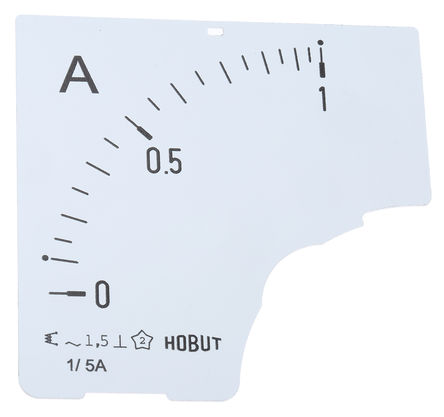 HOBUT - D72 DIAL 0/1A - HOBUT D72SD ϵ 0/1A For 1/5A CT  ̶ D72 DIAL 0/1A, 72mm  x 38.5mm , ȷ 1.5 		