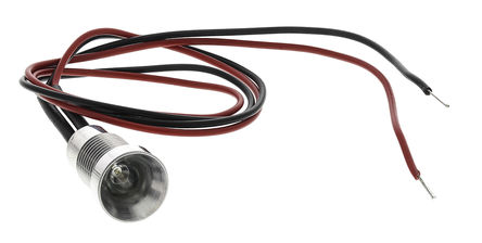 Oxley - OXL/CLH/80/24AC/FL30/Green - Oxley IP68 24 V  ɫ 尲װ LED ָʾ, 8mmװ, ߽Ӷ		