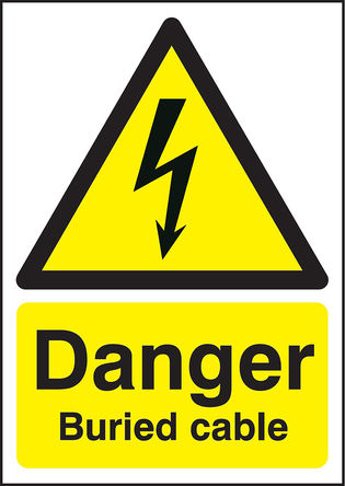 Signs & Labels - HA09733R - Signs & Labels HA09733R ɫ/ɫ Ӣ  PP Σվ־ “Σ“, 300 x 400mm		