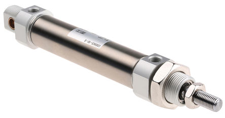 SMC - CD85N25-80-B - SMC C85 ϵ ˫ ϸԲͲ CD85N25-80-B, 80mmг, 1 MPaѹ, 25mm׾, G 1/8˿, -10  +60C		