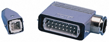 Contact Connectors - 10530000+10540000+10540100+106 - Epic Contact H-A ϵ 48  ͷ RJ45-Rangierfeld ׼ 10530000+10540000+10540100+106, PG29 Ƴߴ, 10A, 440 V 		