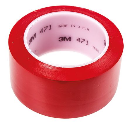 3M - 471 rouge 50,8mm x 33 mtres - 3M? 471 ɫ ϩ ߽ͨ 471 rouge, 50mm x 33m, 0.14mm		