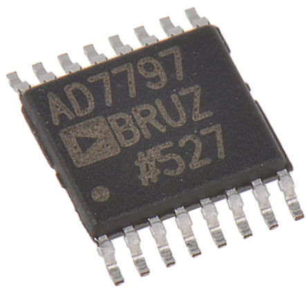 Analog Devices - AD7797BRUZ - Analog Devices AD7797BRUZ 24 λ ADC, , SPIӿ, 16 TSSOPװ		