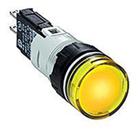 Schneider Electric - XB6AV5GB - Schneider Electric XB6 ϵ ɫ LED ָʾ XB6AV5GB, 16mmֱ, IP65		